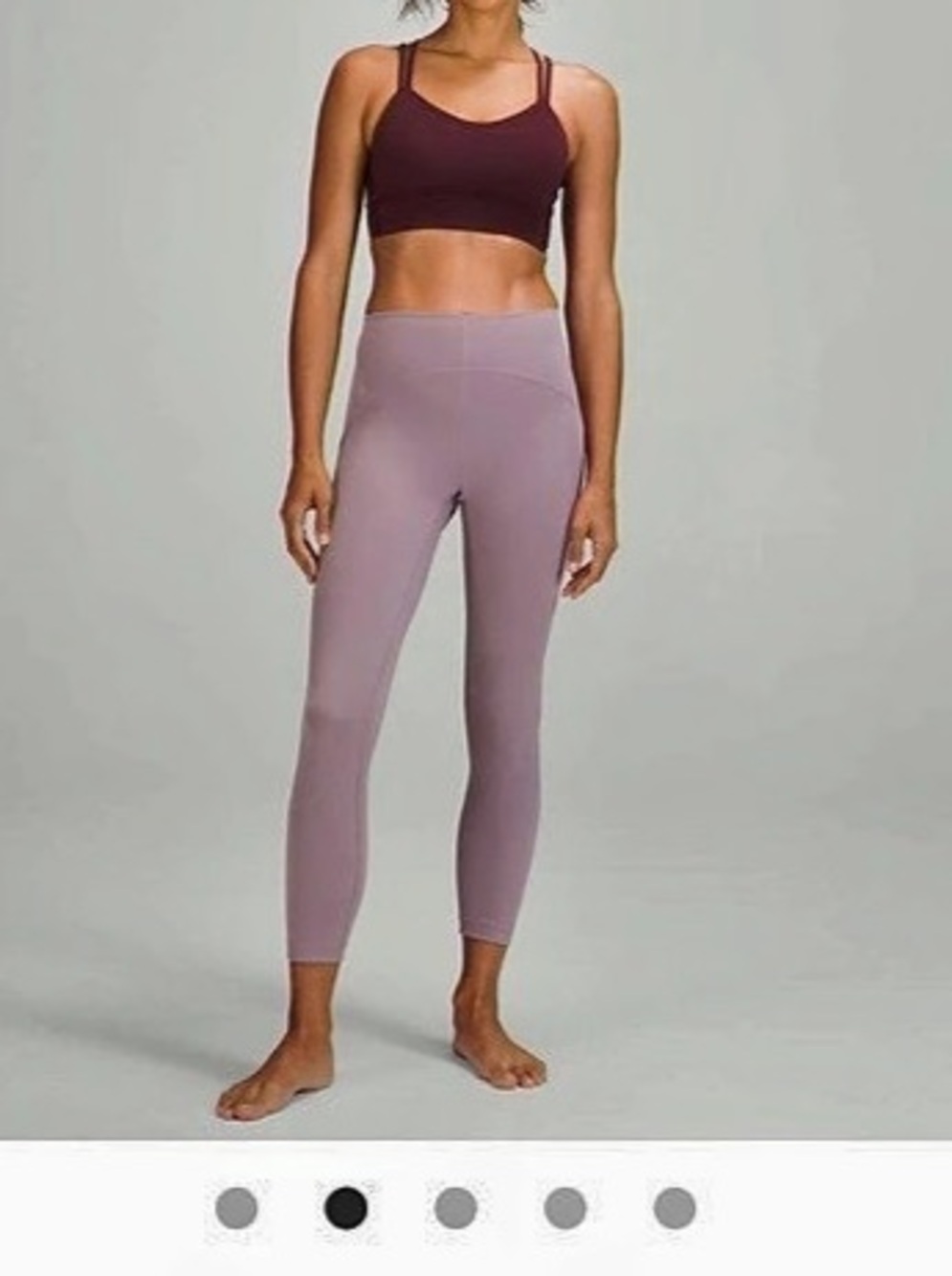 lululemon InStill High-Rise Tight 25" High-Rise Athletic Leggings in Pink Size